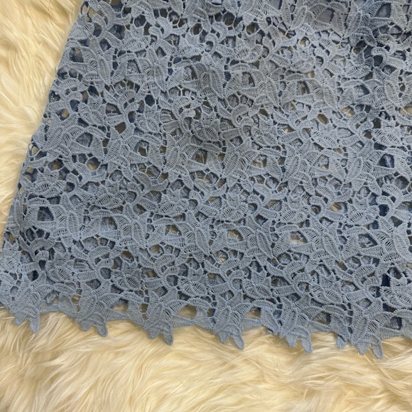 COPY - Periwinkle Womens Sleeveless Lace Fit & Flare Midi Dress - Picture 5 of 7